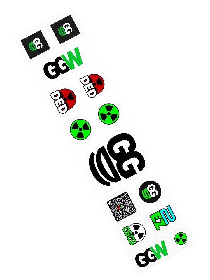 Good Gaming World Sticker Sheet product image (2)