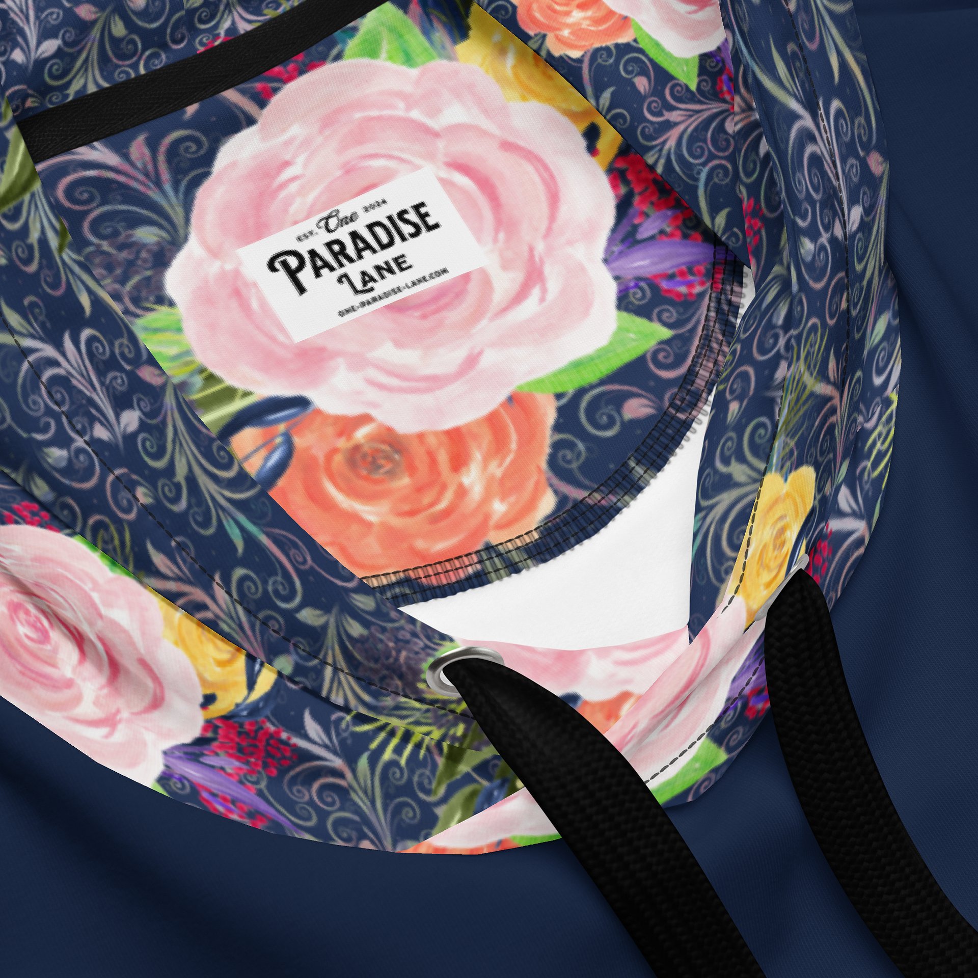 Senior Class 2026 Navy/Floral Unisex Hoodie product image (4)