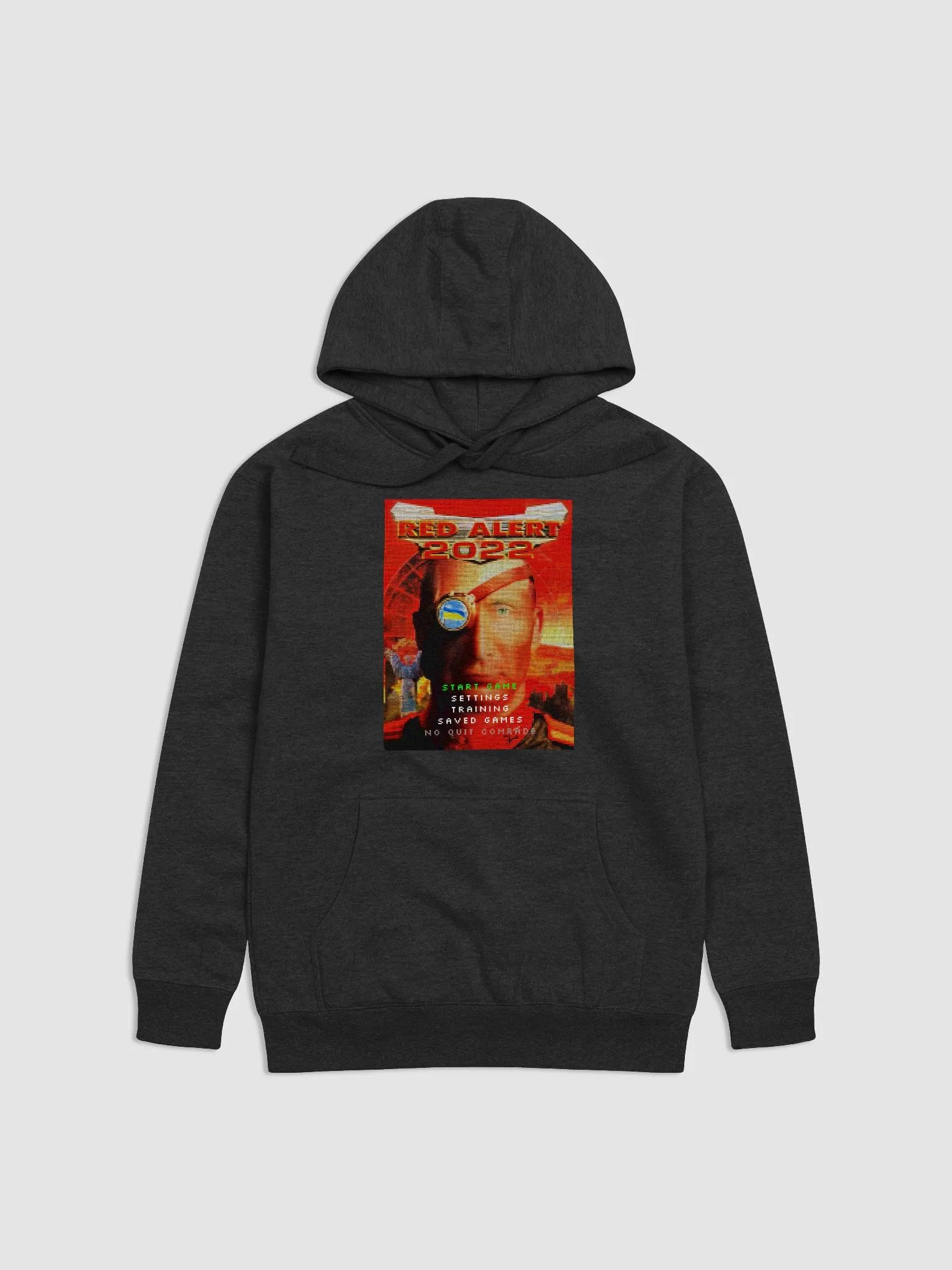Red Alert 2022 (Putin and Conquer) Cotton Heritage Unisex Premium Hoodie product image (1)