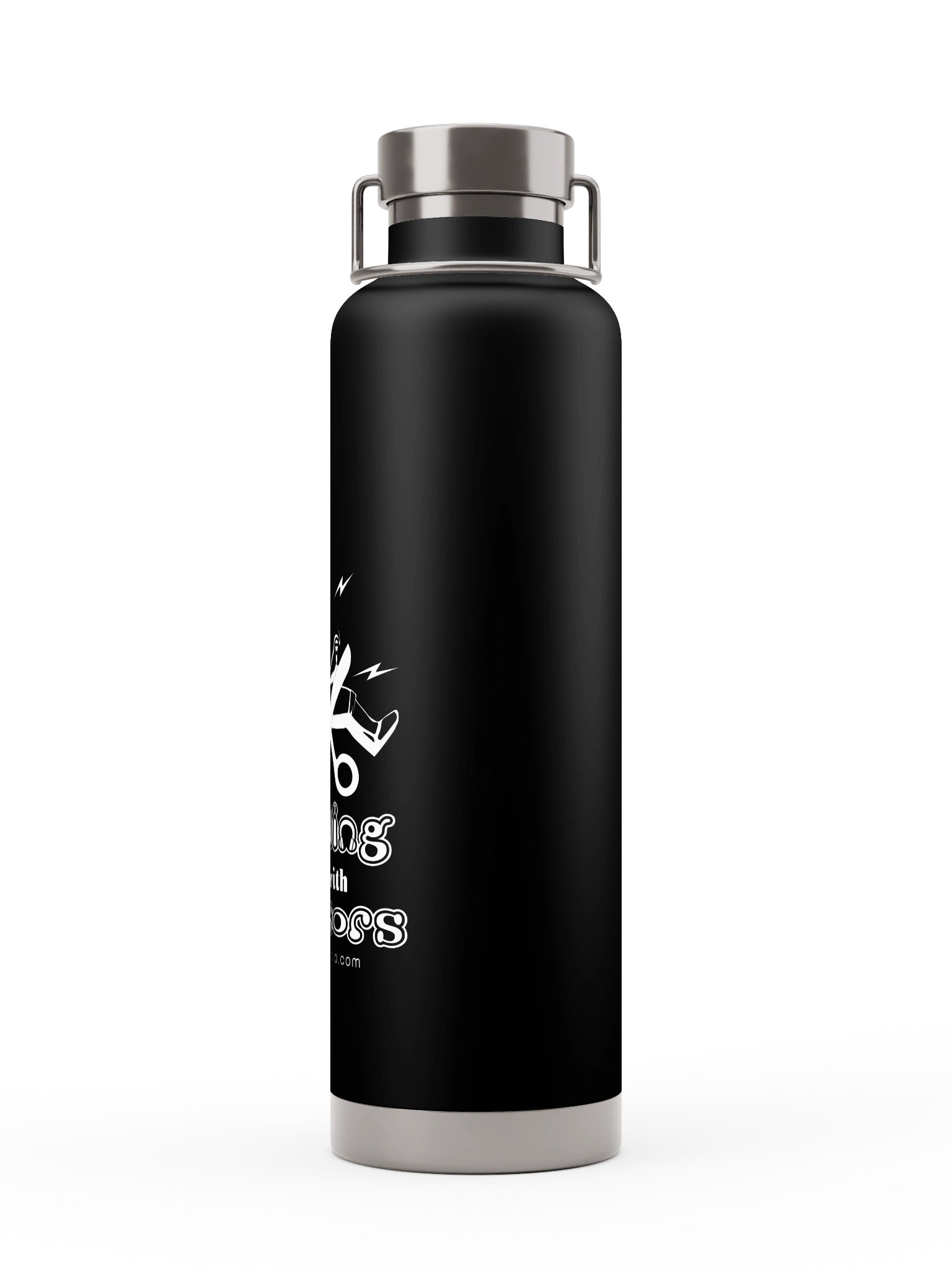 Rolling with Scissors Insulated Water Bottle product image (2)