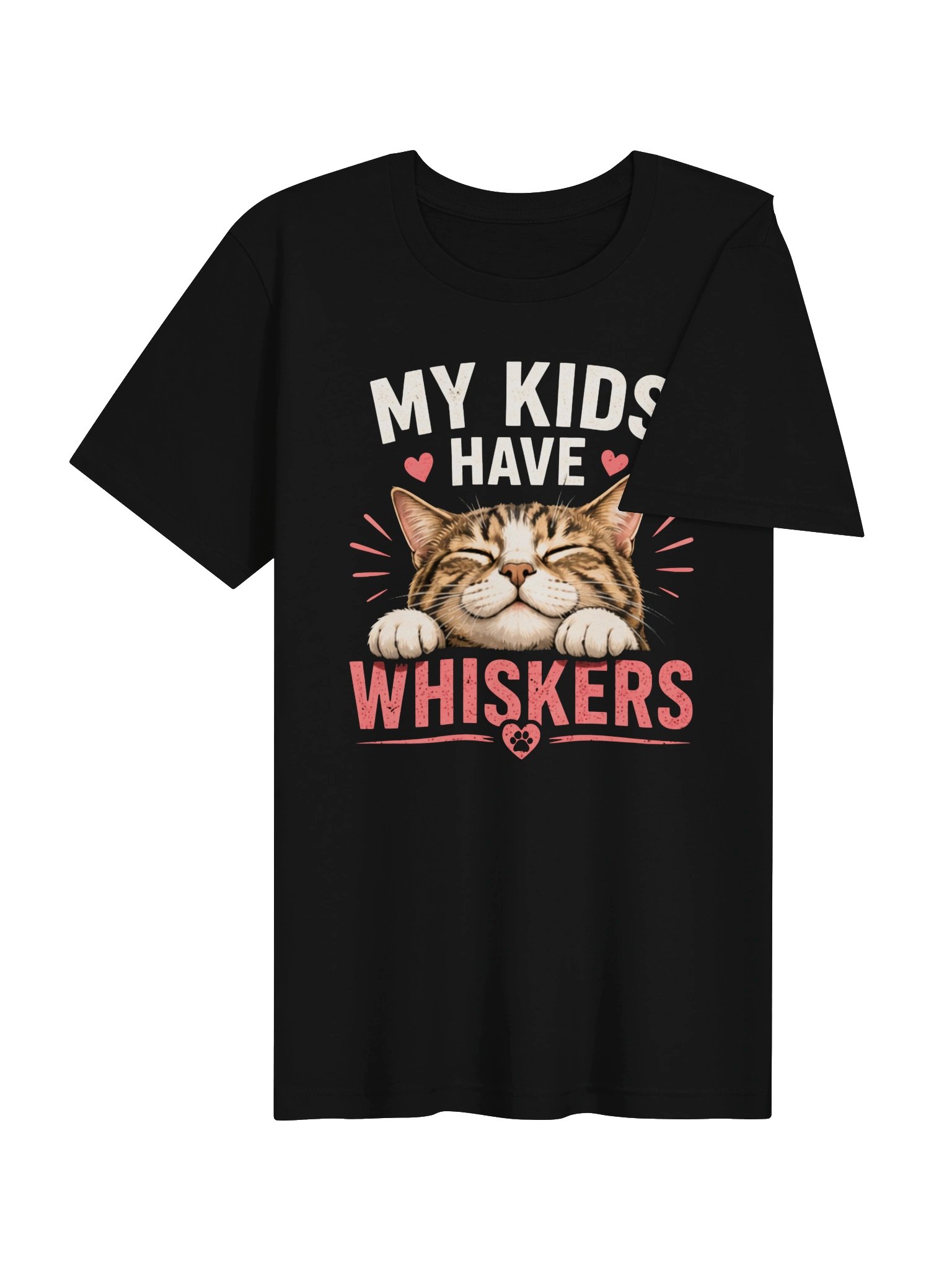My Kids Have Whiskers Cat T-Shirt product image (28)