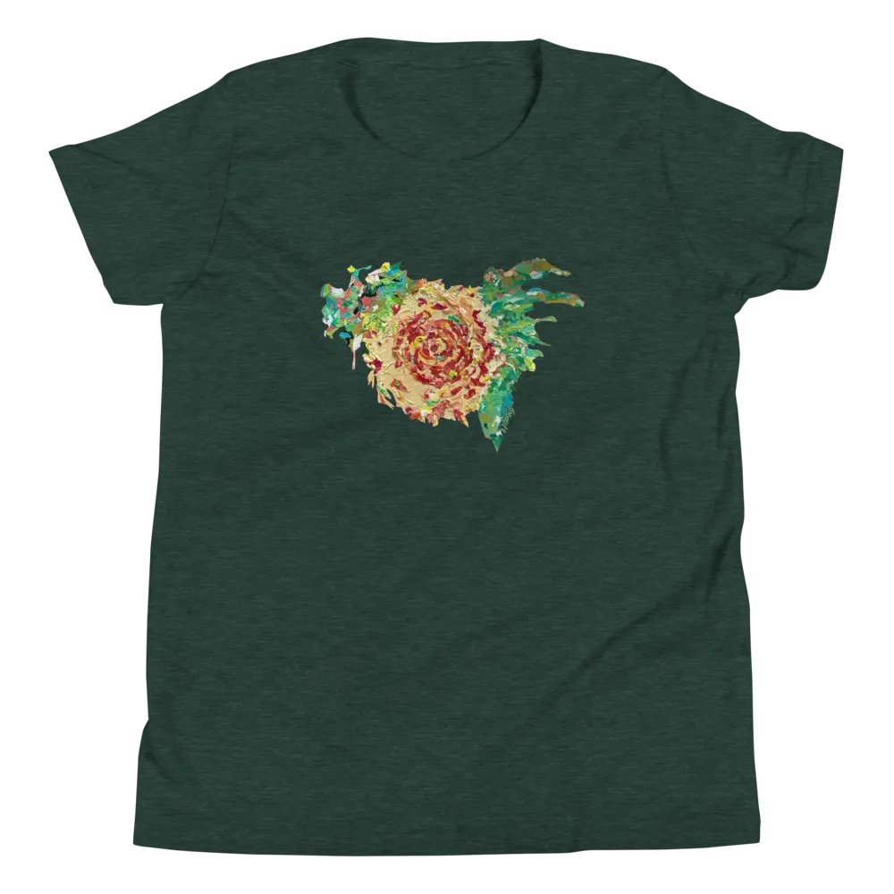 Youth Joyous Peony T-shirt product image (5)