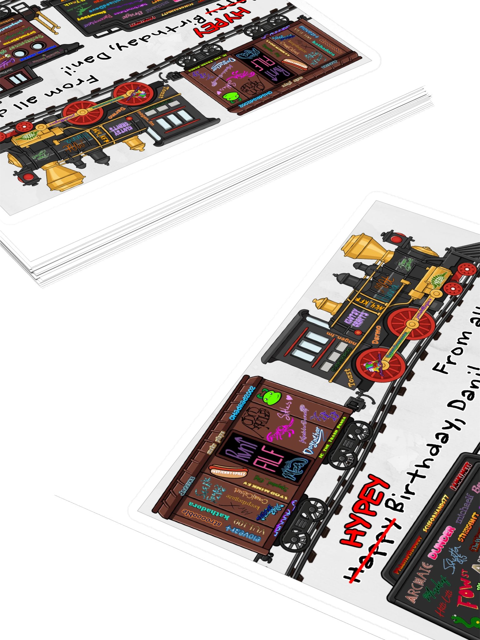 Nice and Normal Party 2026 Sticker (5.5'') product image (4)