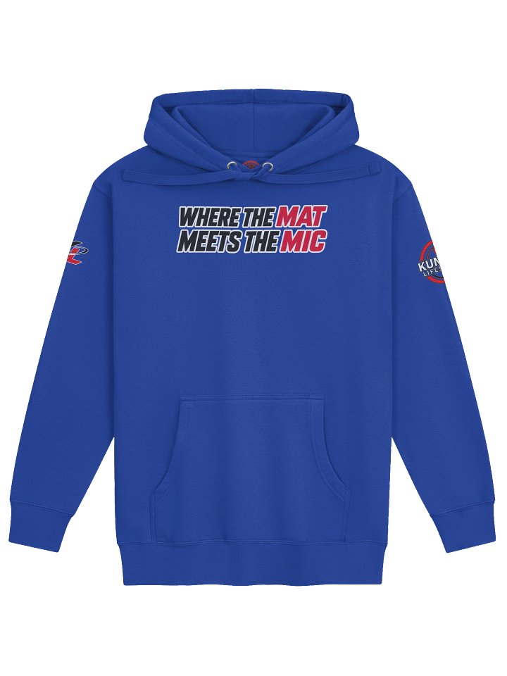 Mat Meets Mic Hoodie — Black product image (1)