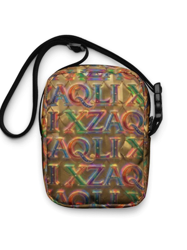 XZAQLI Liquid Gold Monogram Utility Crossbody Bag product image (1)