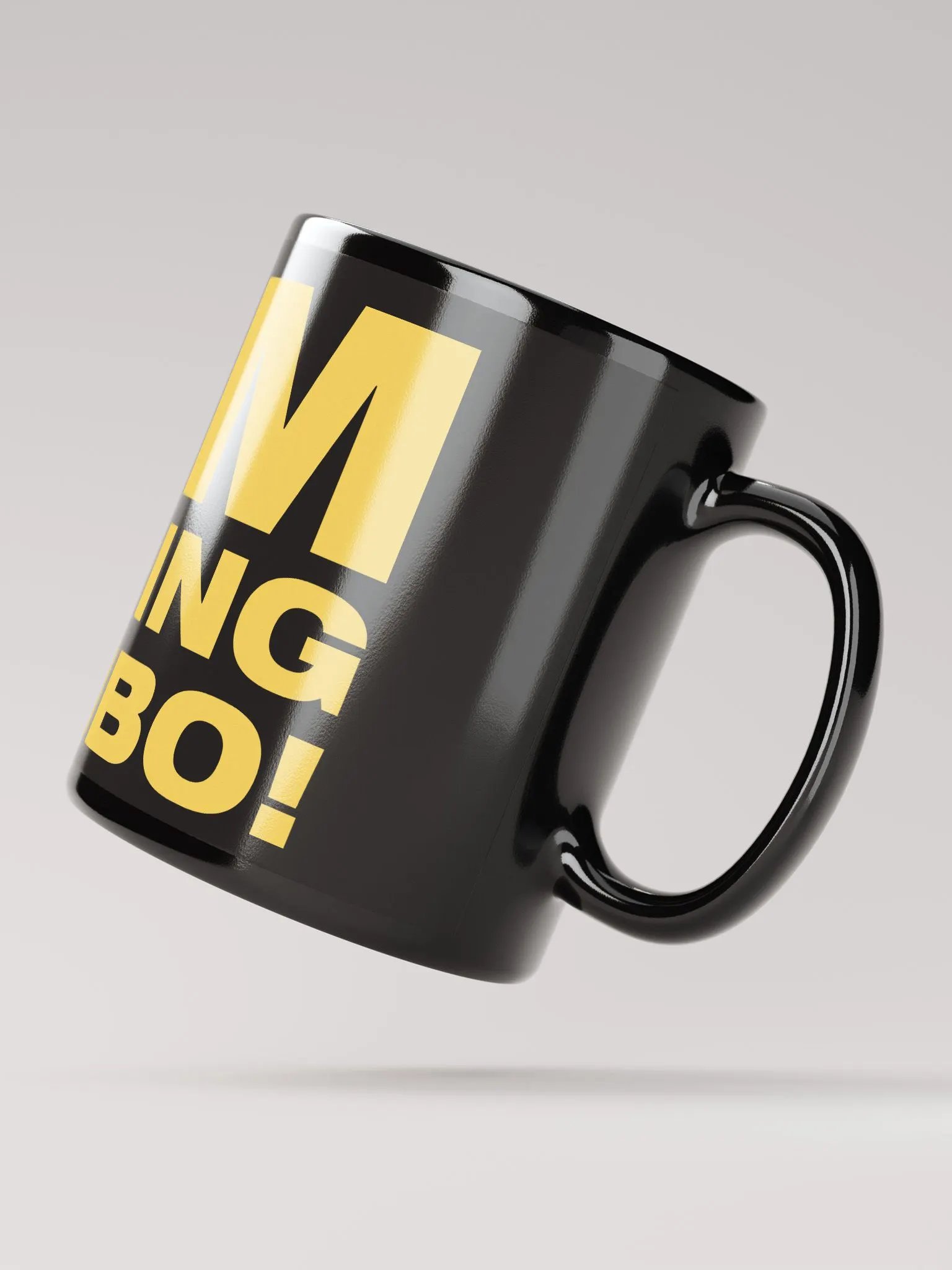Not Now! Black Ceramic Mug product image (3)
