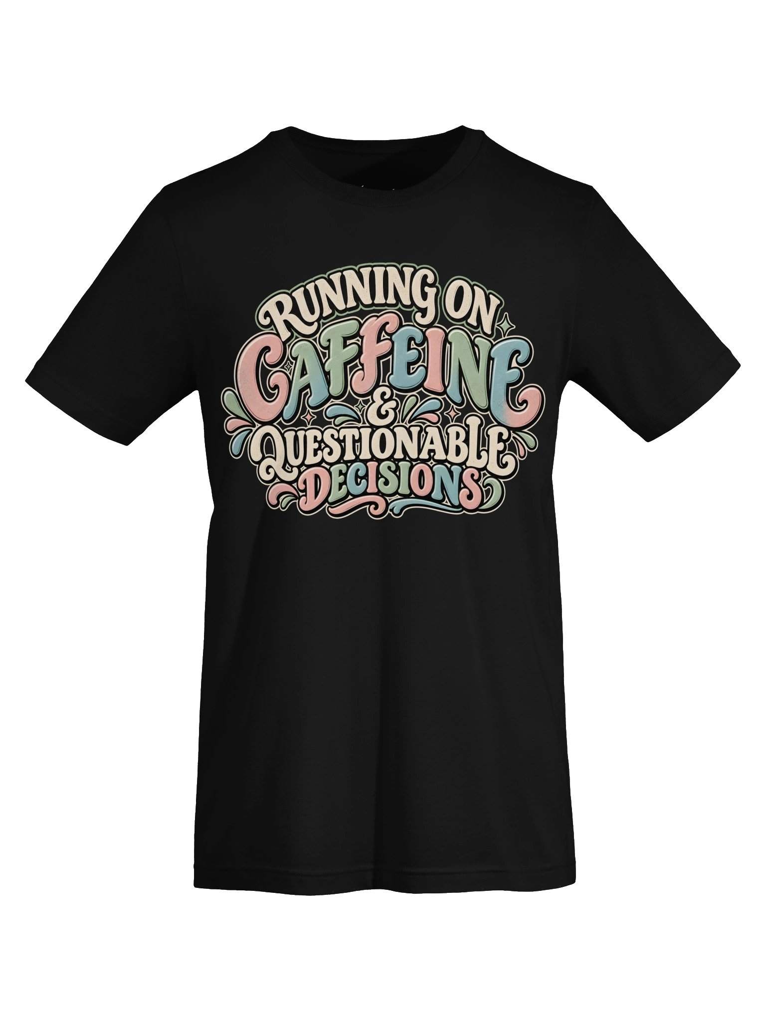 Running on Caffeine & Questionable Decisions | Chaos Crew Tee product image (39)