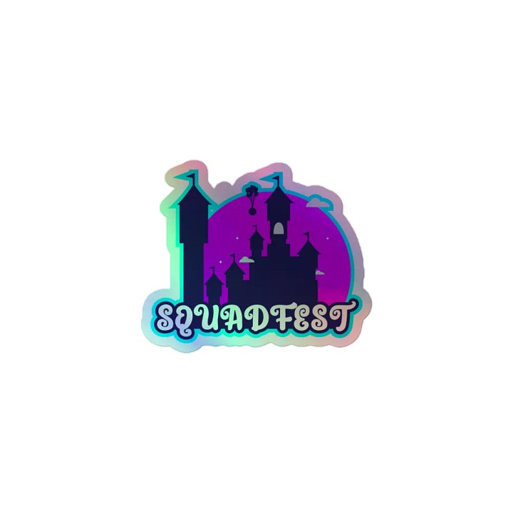 SQUAD FEST DISNEY HOLOGRAPHIC STICKER product image (1)