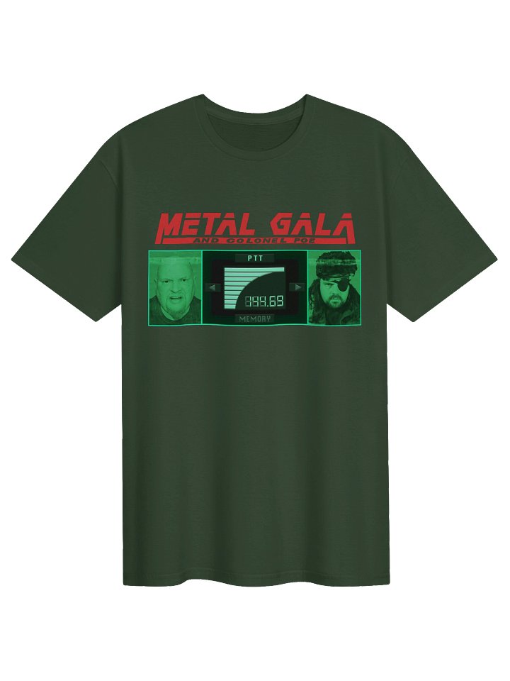 Metal Gala T-Shirt - FOREST GREEN product image (1)