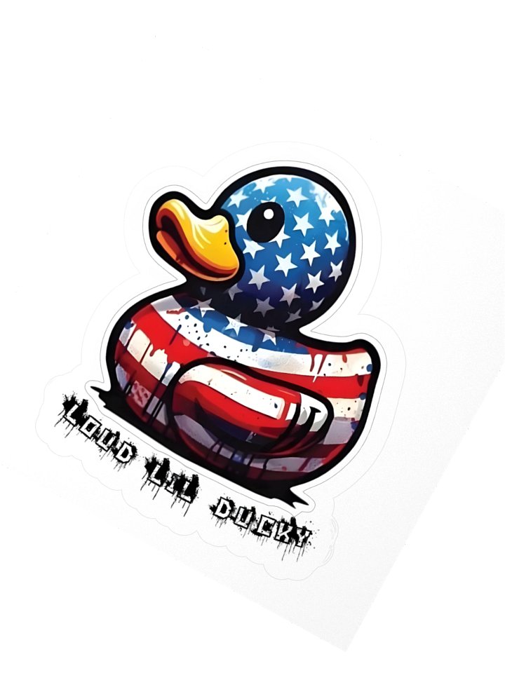 American Ducky Sticker product image (4)