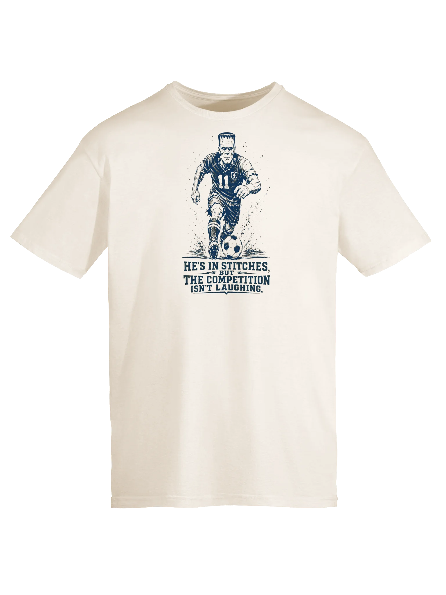 Frankenstein Stitches Soccer Graphic Tee product image (5)