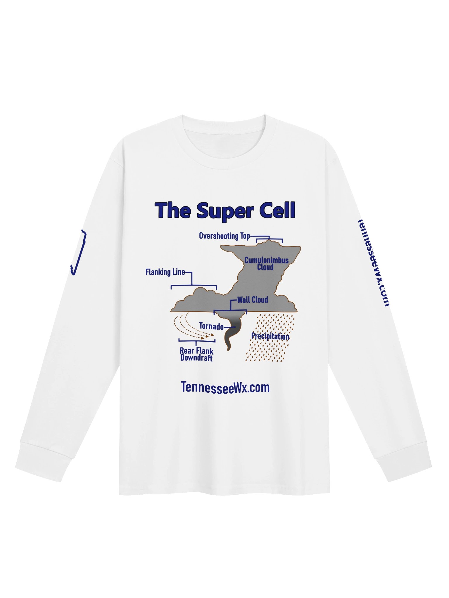 Super Cell Diagram Long Sleeve Tee Shirt product image (1)