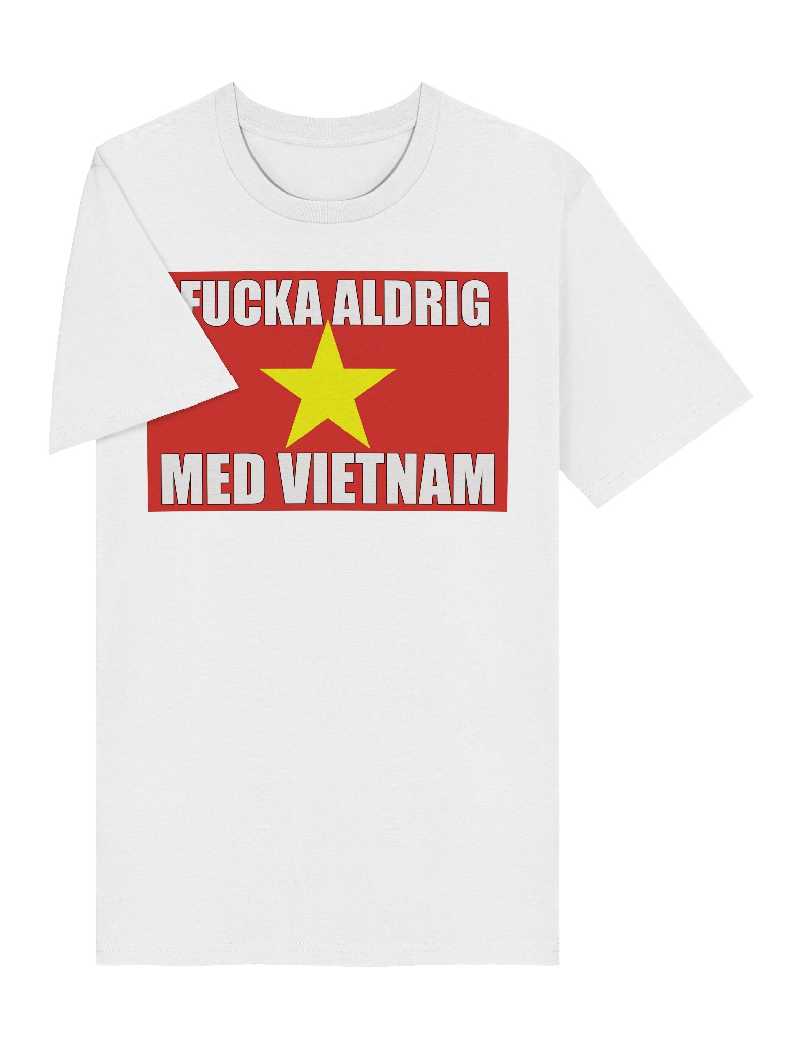 Fucka aldrig med Vietnam (Organic unisex T-shirt) product image (7)