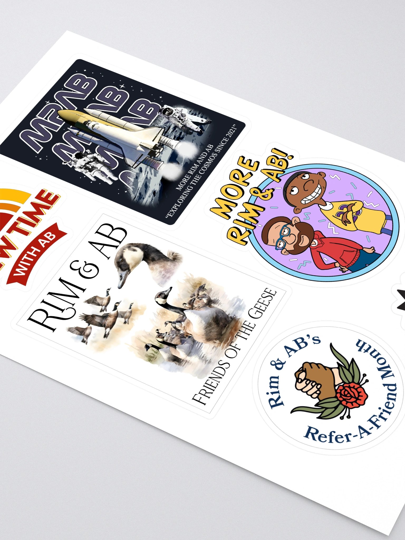 More Rim and AB Sticker Sheet product image (2)
