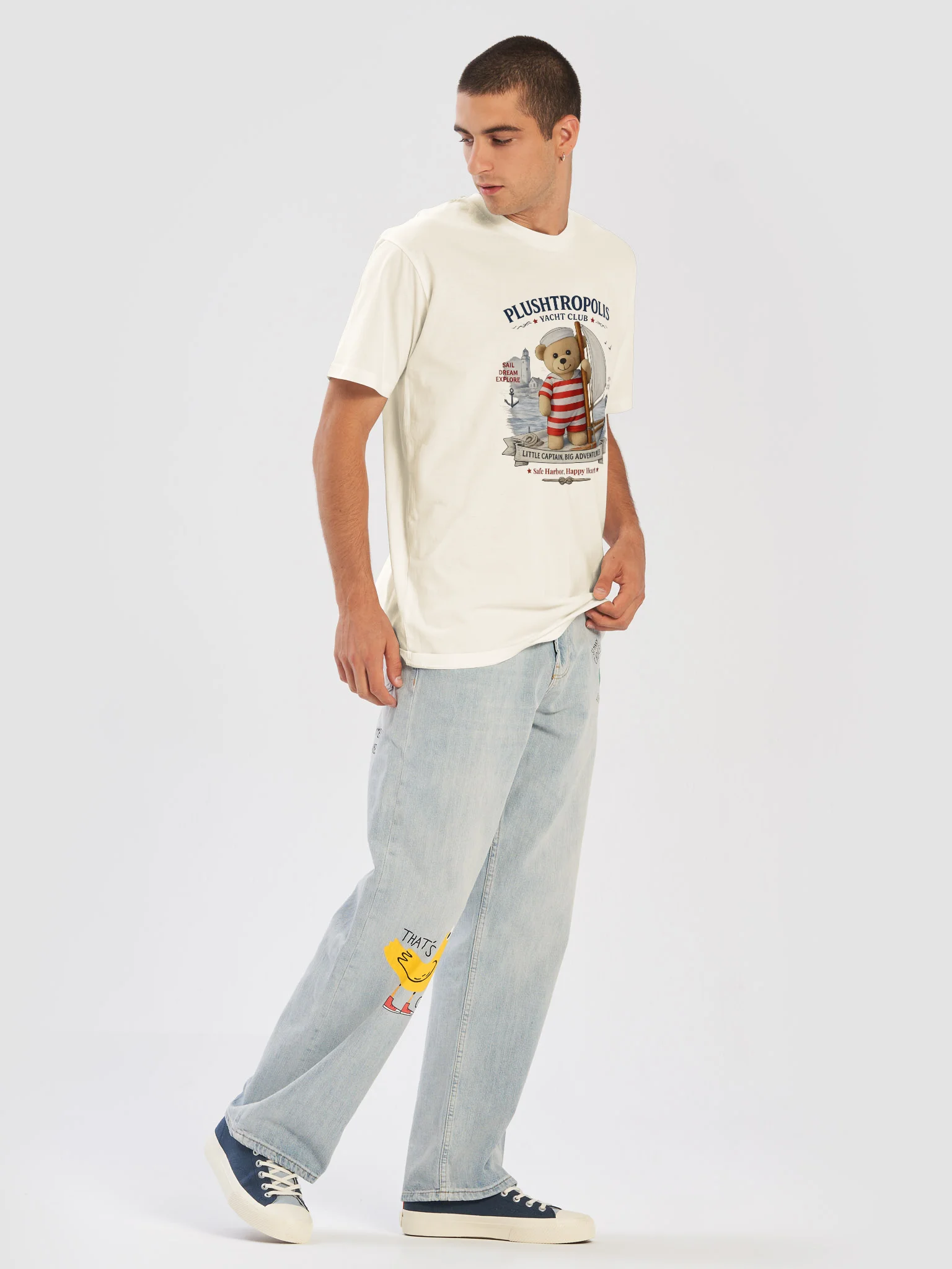 Plushtropolis Yacht Club T-Shirt product image (5)