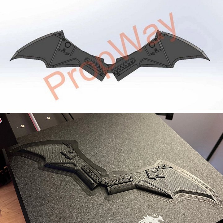 3D File (FREE!) - Batman Chest Emblem - 2022 product image (1)