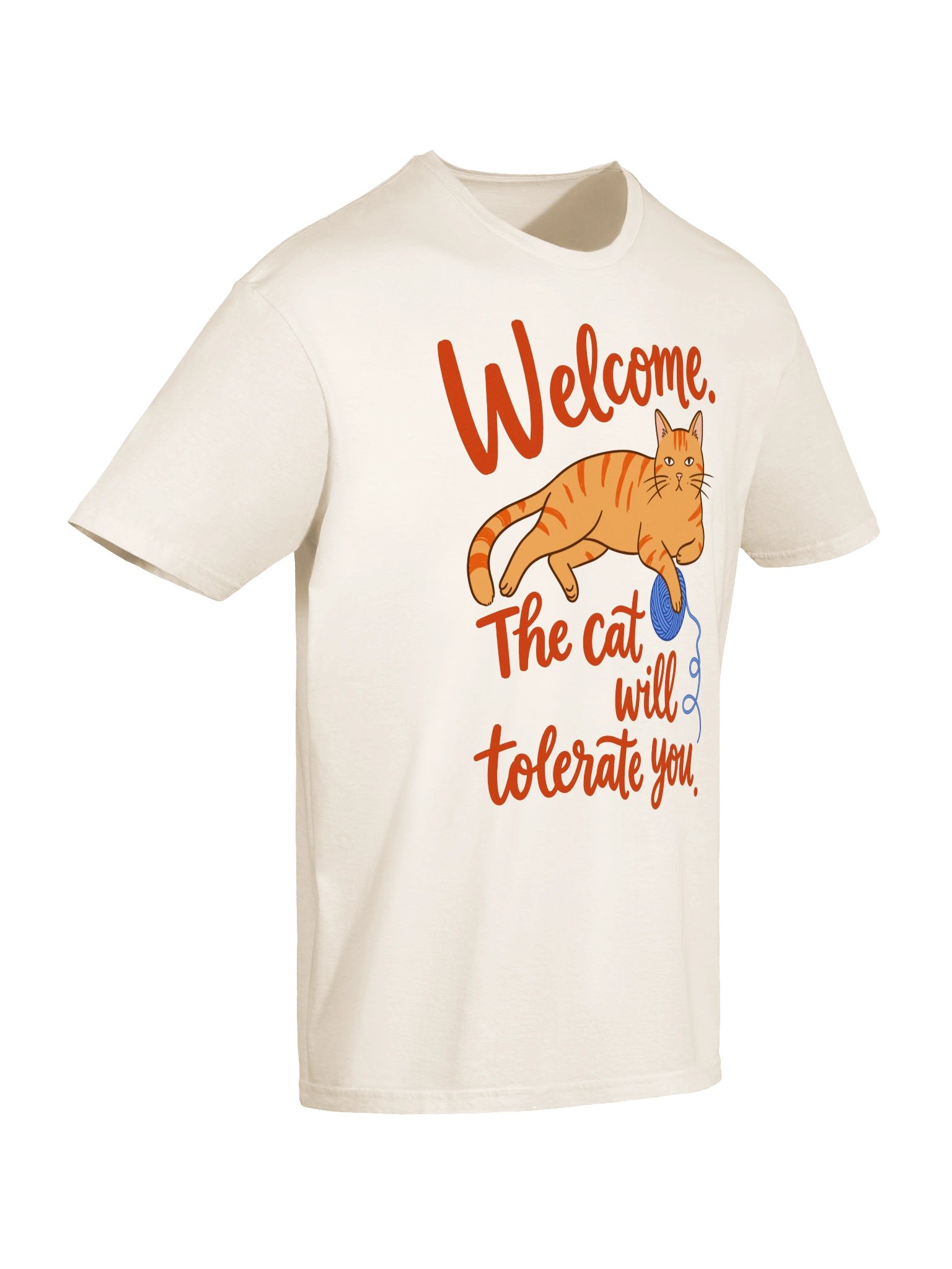 The Cat Will Tolerate Tee product image (7)