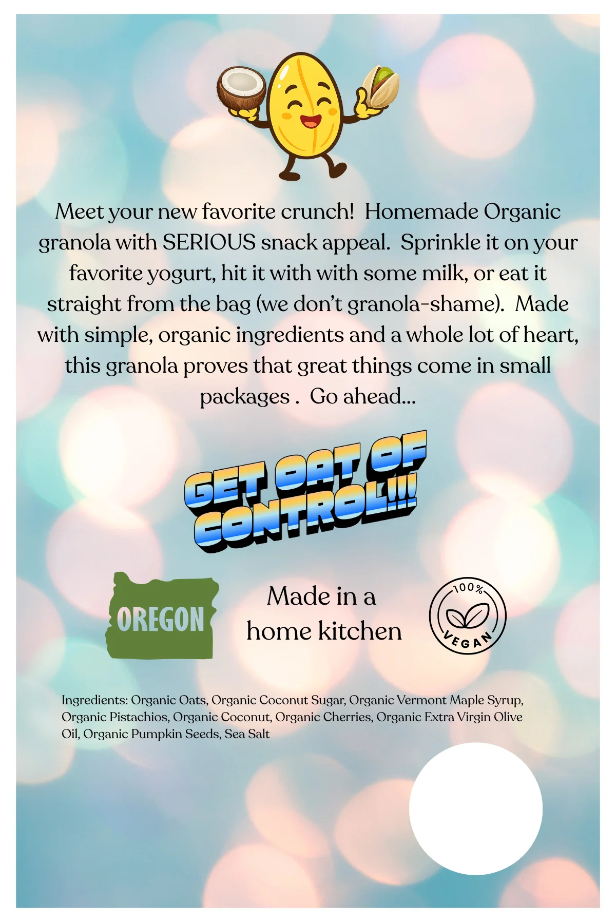 Toasted Coconut and Pistachio Granola product image (3)