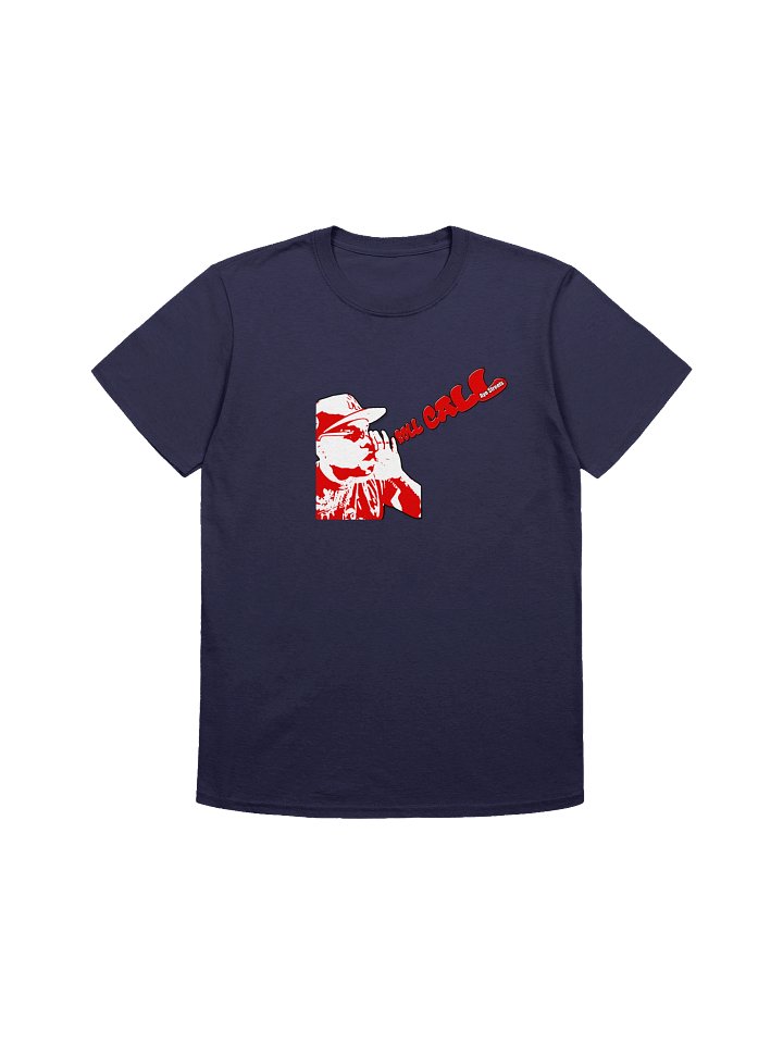 Navy Blue Red & White Logo Roll Call T-Shirt product image (1)