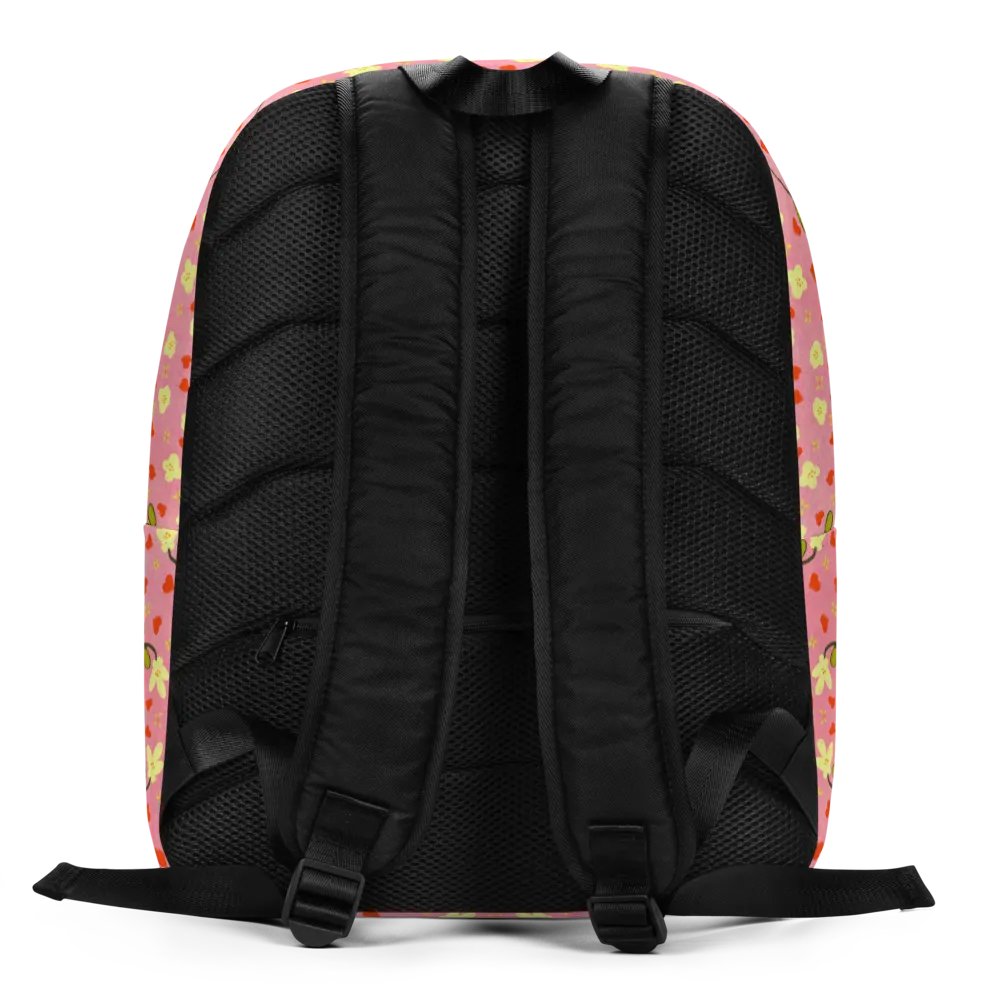 Hearts and Flowers Pink Backpack product image (10)