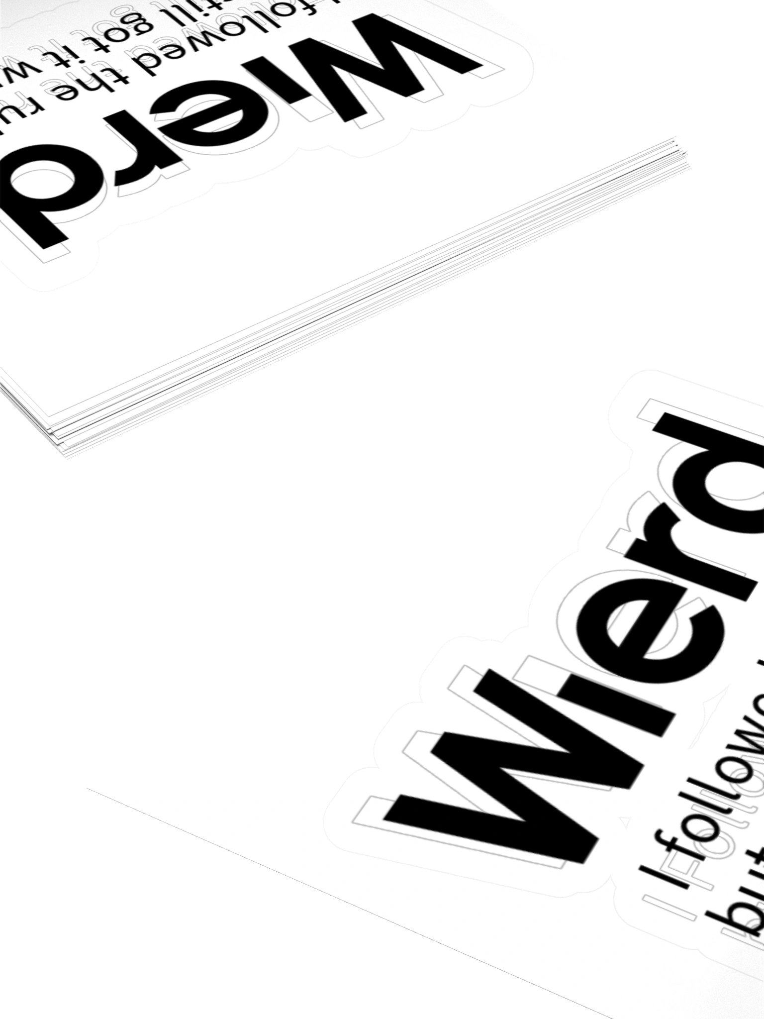 Wierd. product image (10)