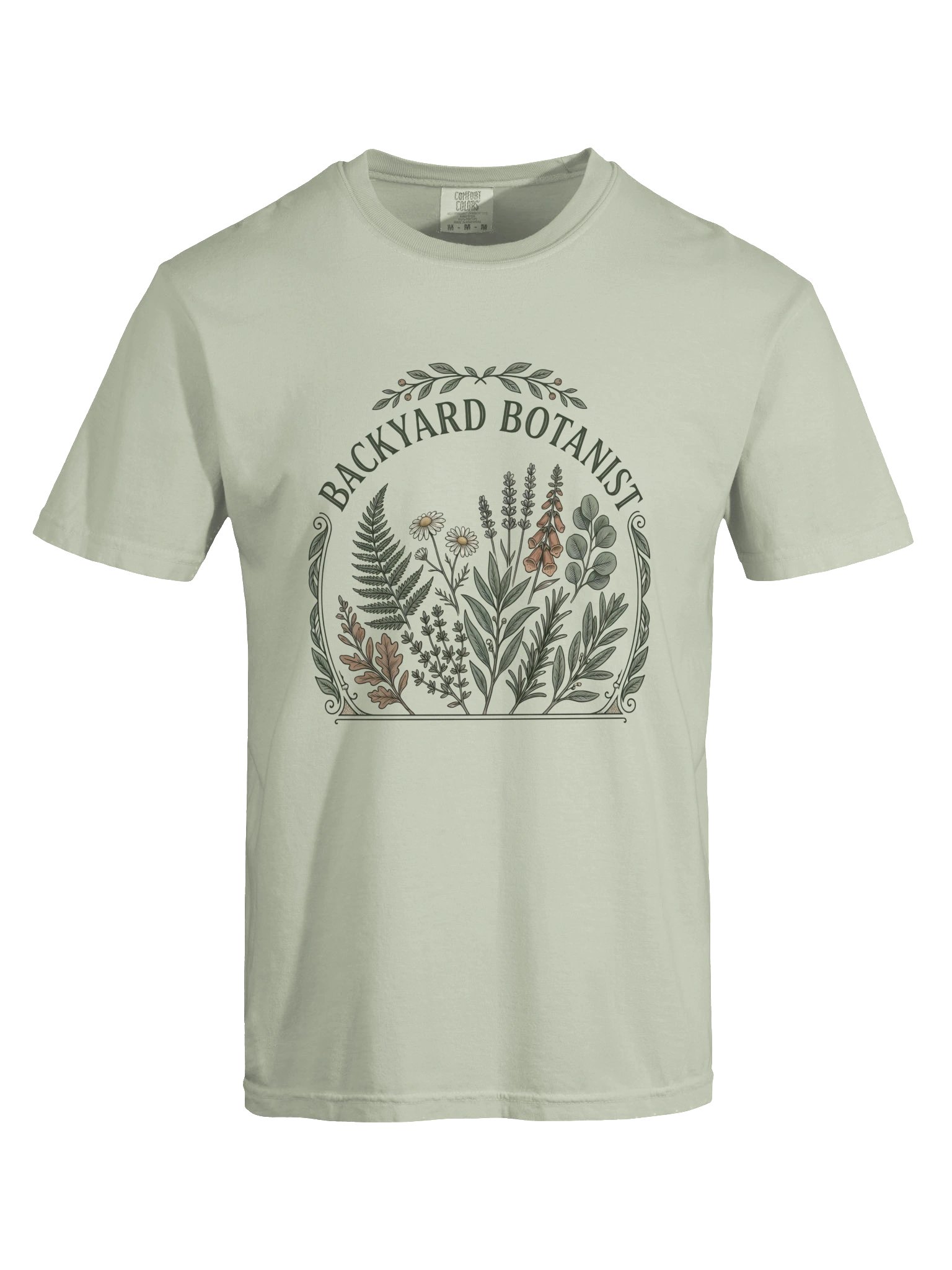 Backyard Botanist T-Shirt – Botanical Nature Graphic Tee product image (3)