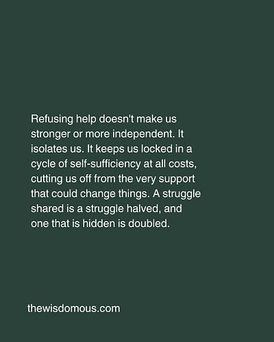 notes on asking for help.