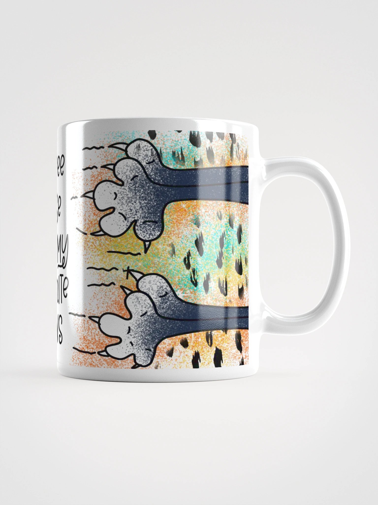 Favorite Claws Coffee Break Mug product image (3)