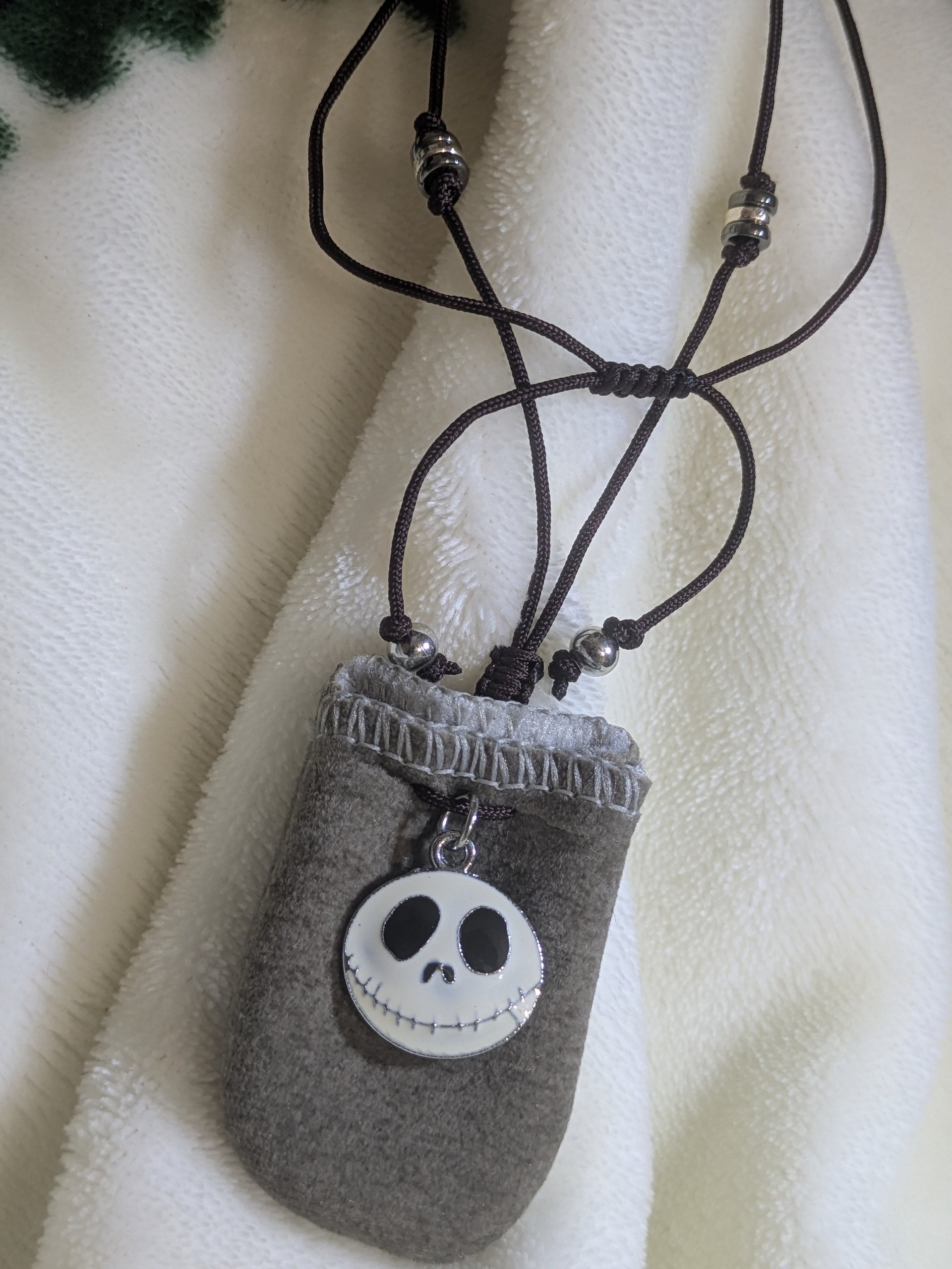 Jack Skellington Adjustable Pouch Necklace product image (3)
