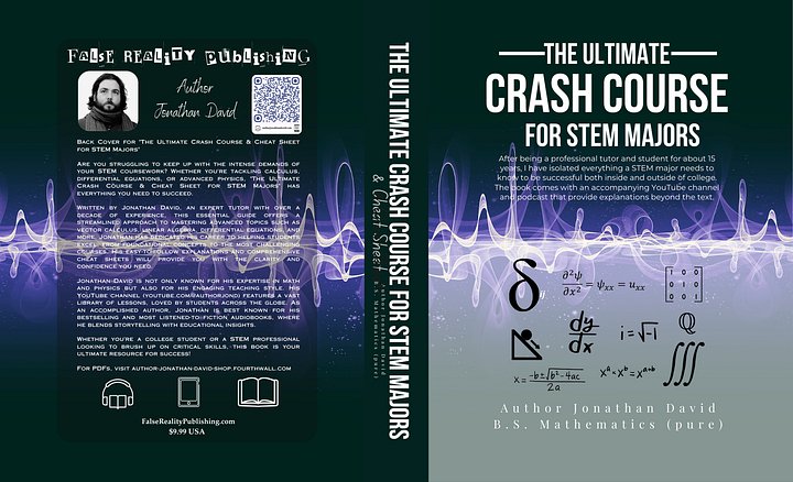 The Ultimate Crash Course & Cheat Sheet for STEM Majors with BONUS PDF Access to All Fiction and Nonfiction Titles product image (1)