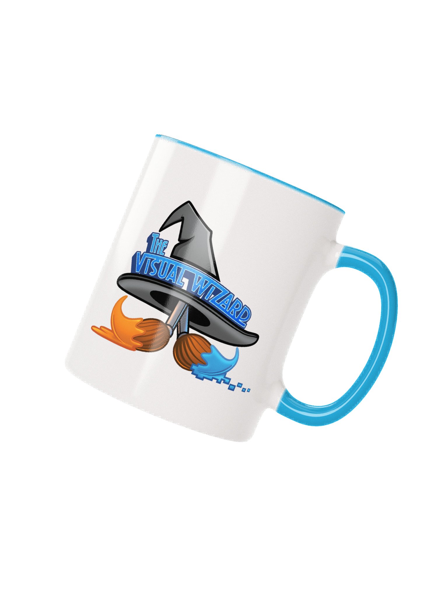 The Viz Wiz Logo (Full Color) Ambidextrous Coffee Mug of Holding product image (2)
