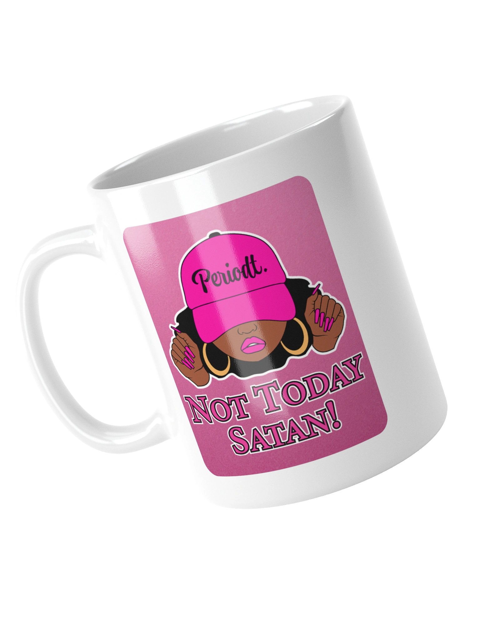 Not Today Satan V1 Pink, Mug product image (5)