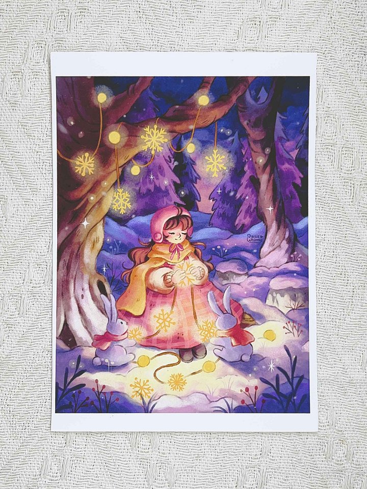 The Magical Snowflakes - Print (two size) product image (2)
