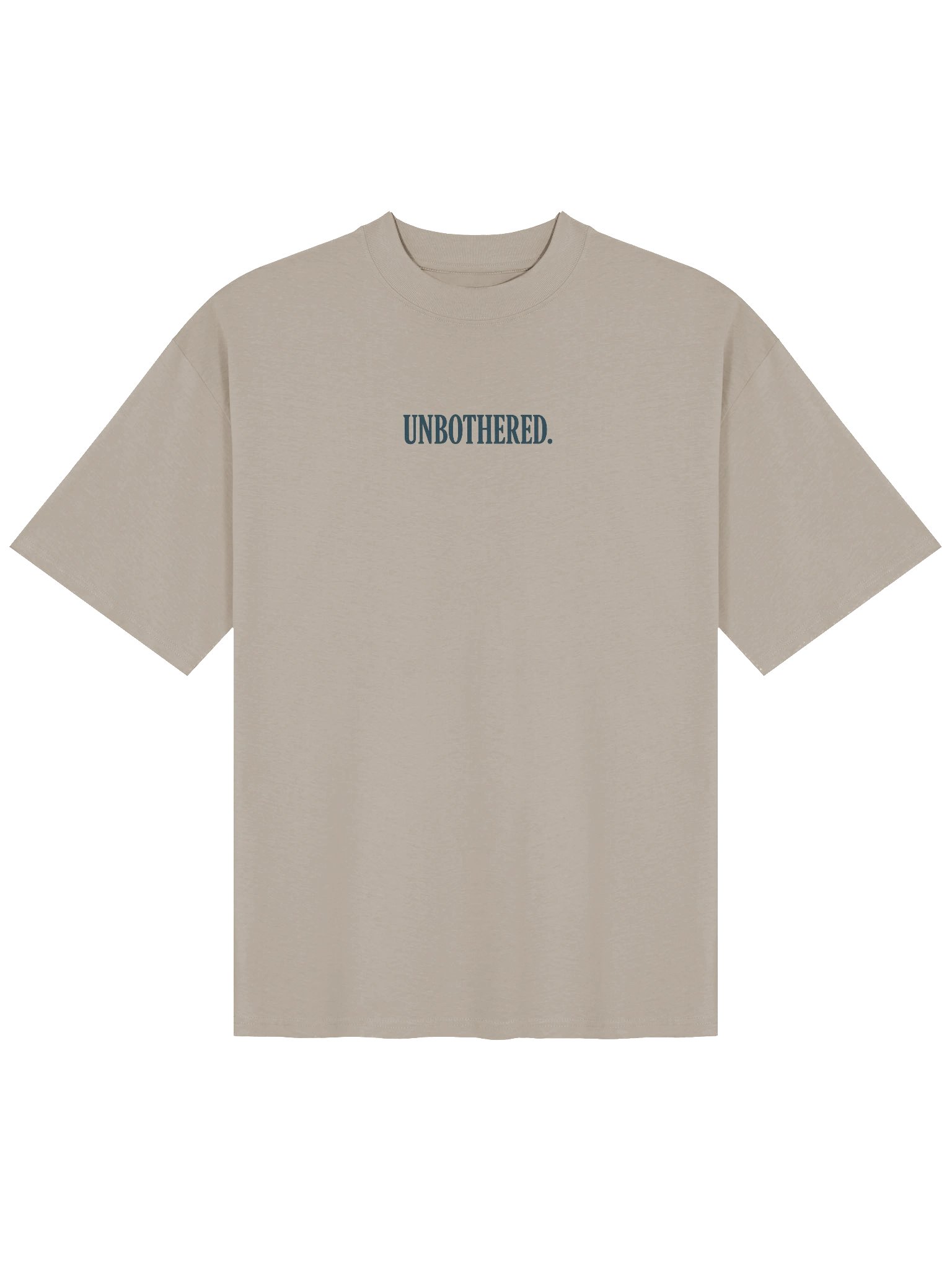UNBOTHERED. Oversized Minimal Tee product image (1)