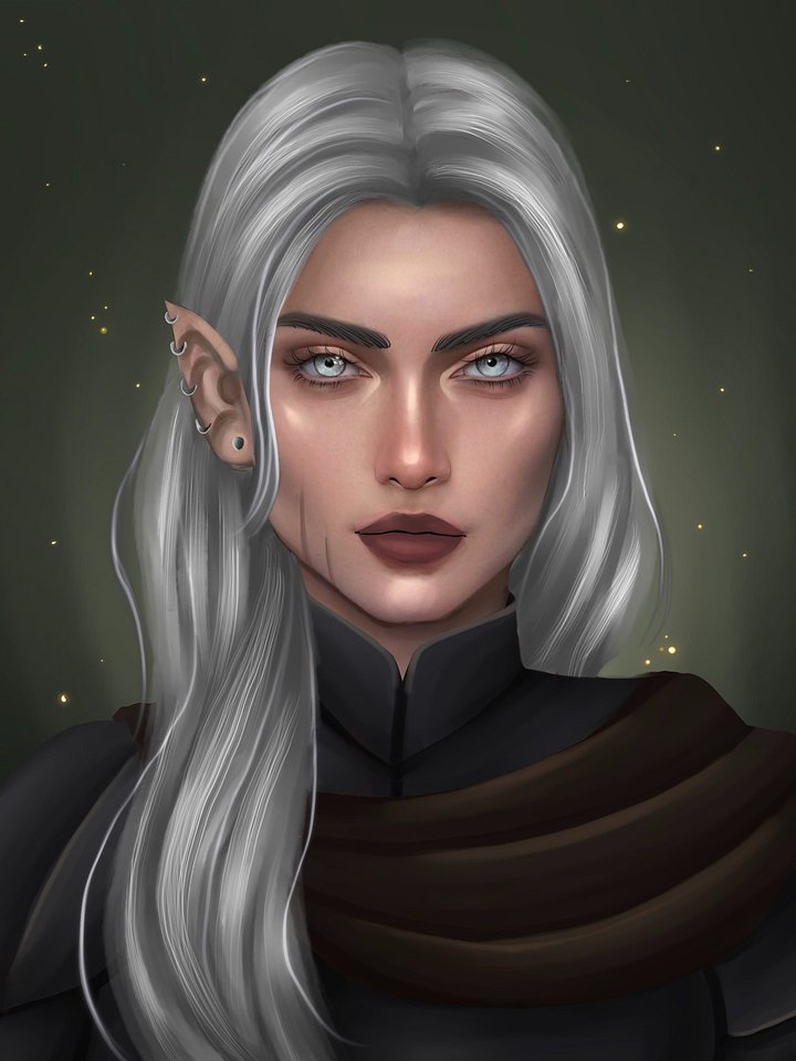 Character Art - Arryn (Ash & Ruin Series) Print 6x8 product image (1)