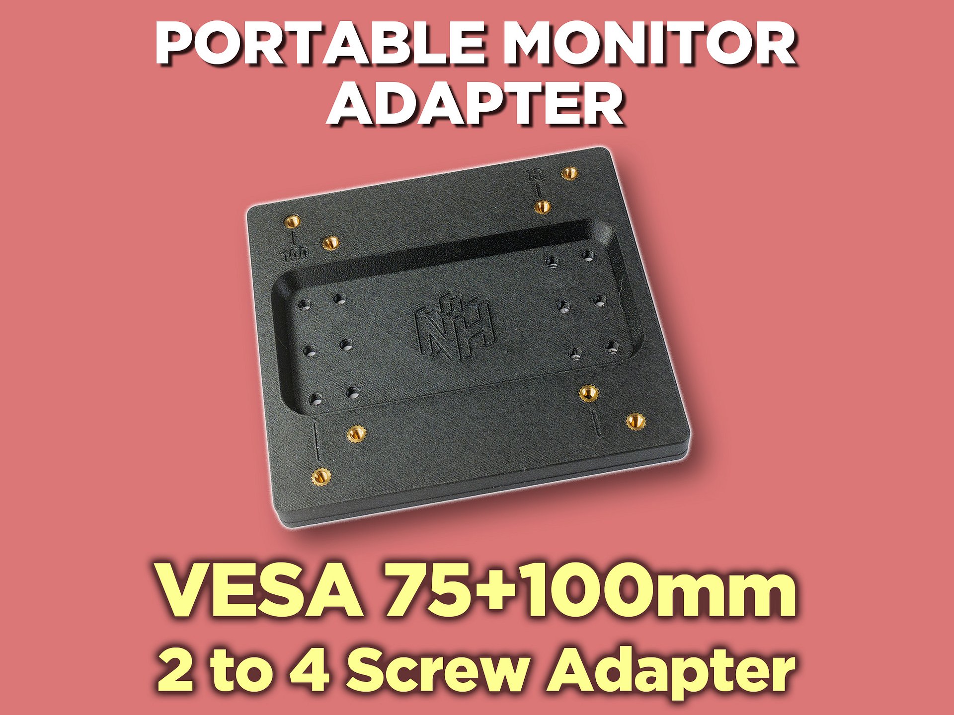 Portable Monitor 2 to 4 VESA Screw Adapter product image (1)
