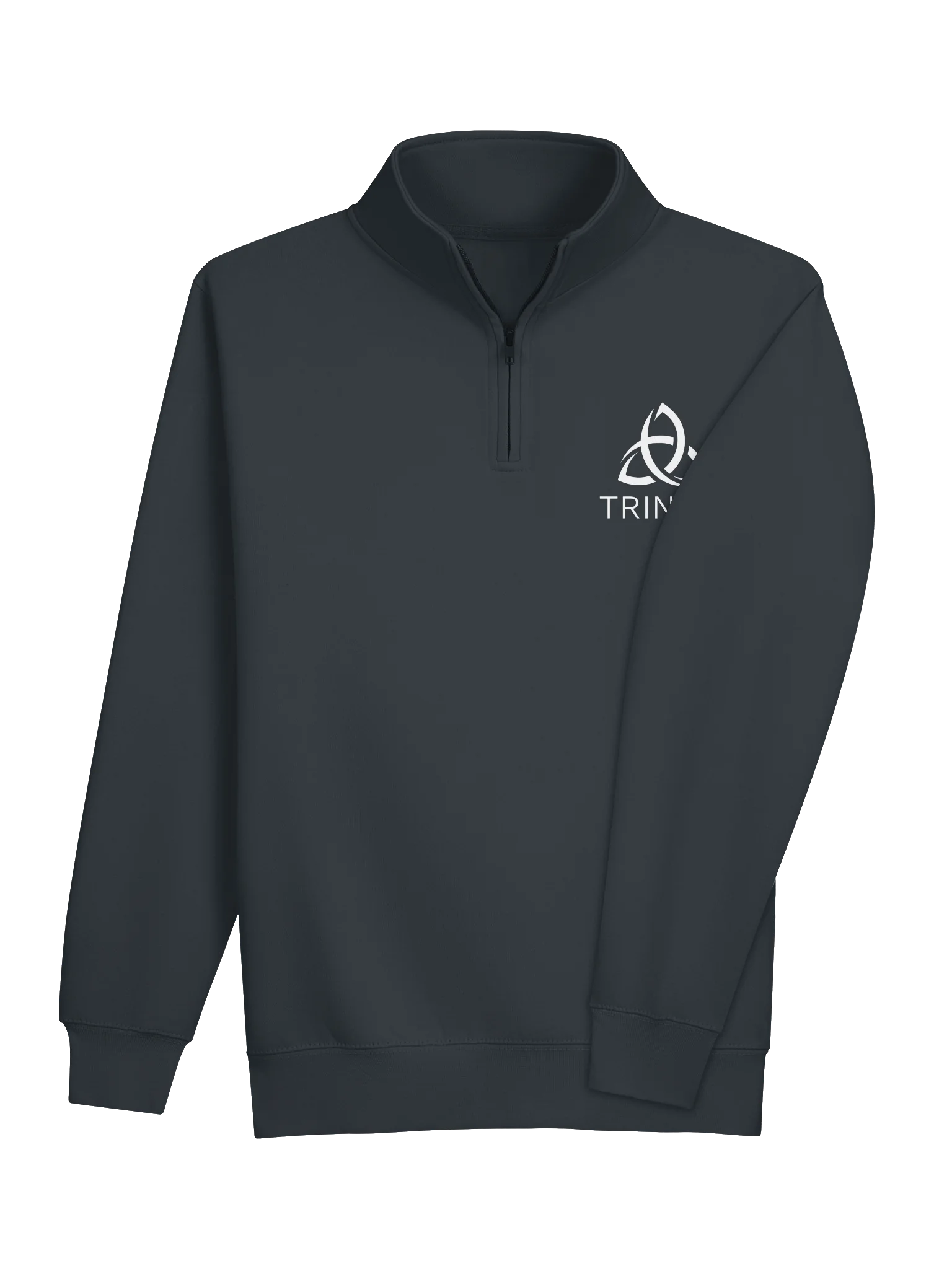 Quarter Zip Sweatshirt (white logo) product image (4)