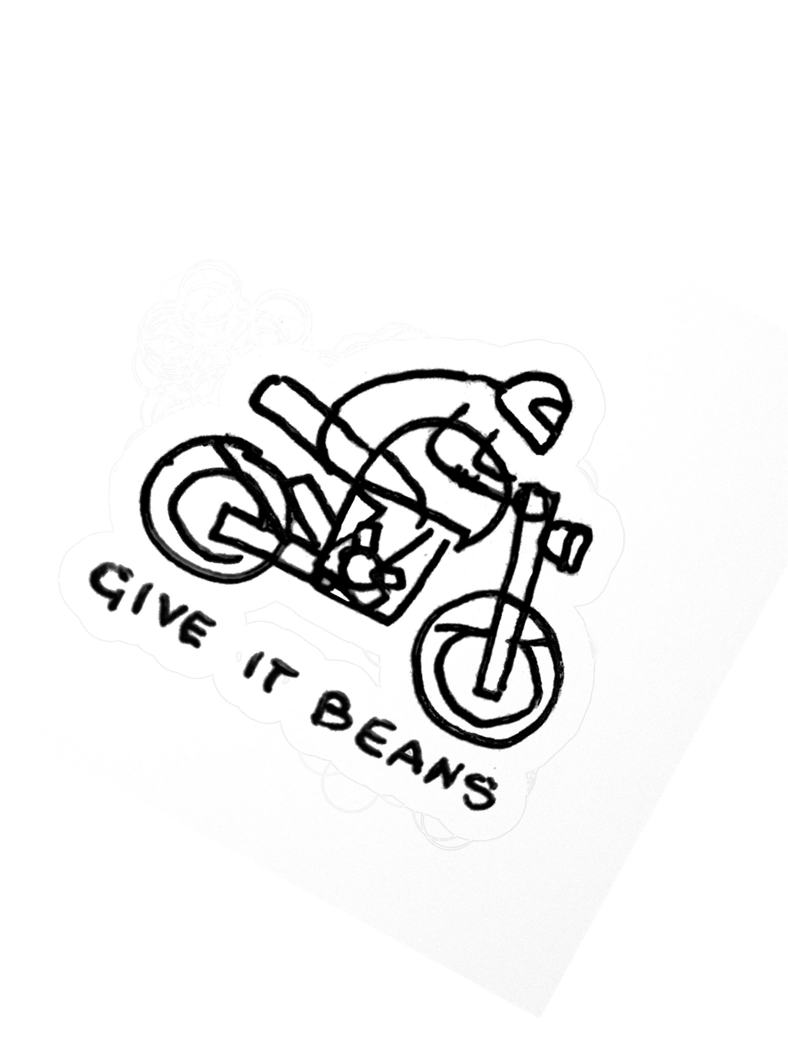 Give It Beans Sticker product image (6)