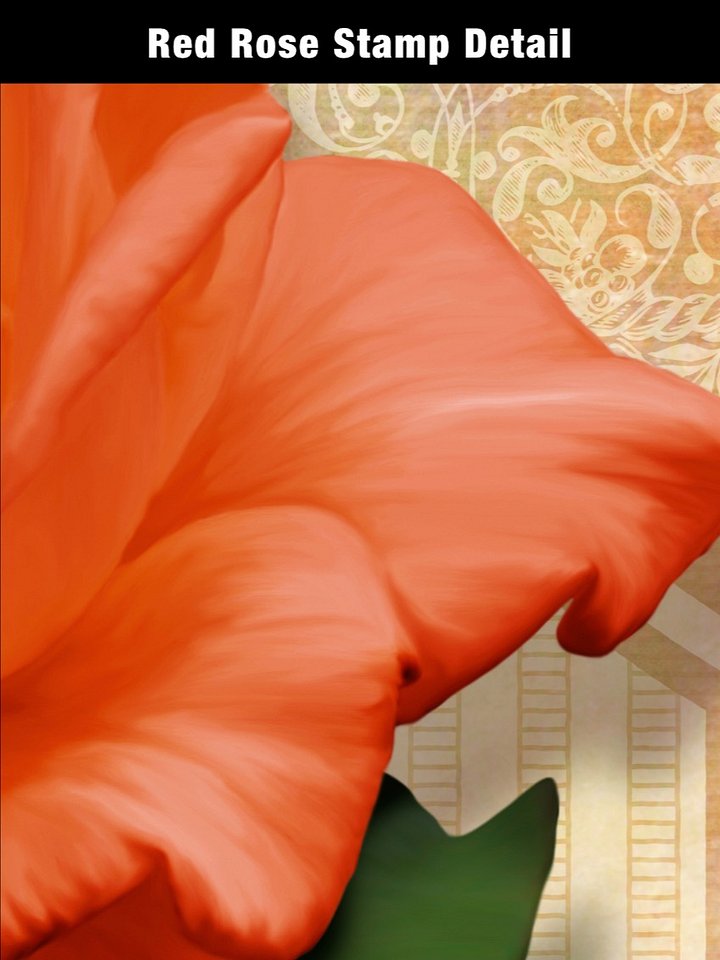 Red Rose Stamp product image (2)
