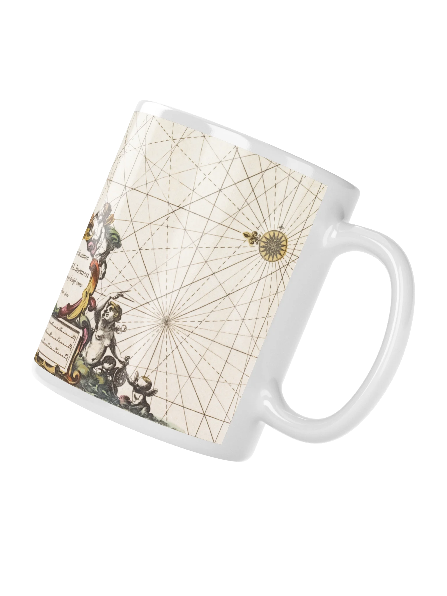 Vintage Nautical Map Mug product image (4)