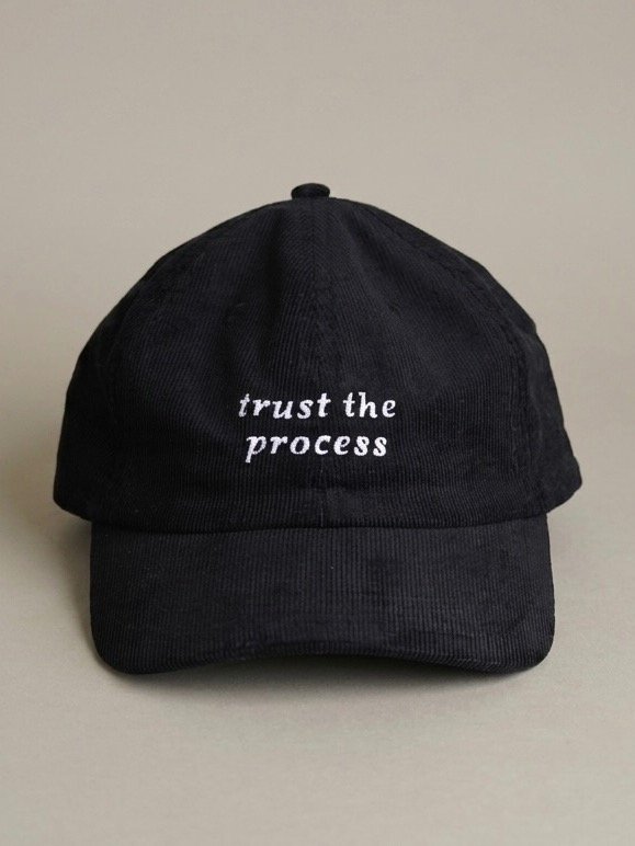 Trust The Process Corduroy Cap product image (2)