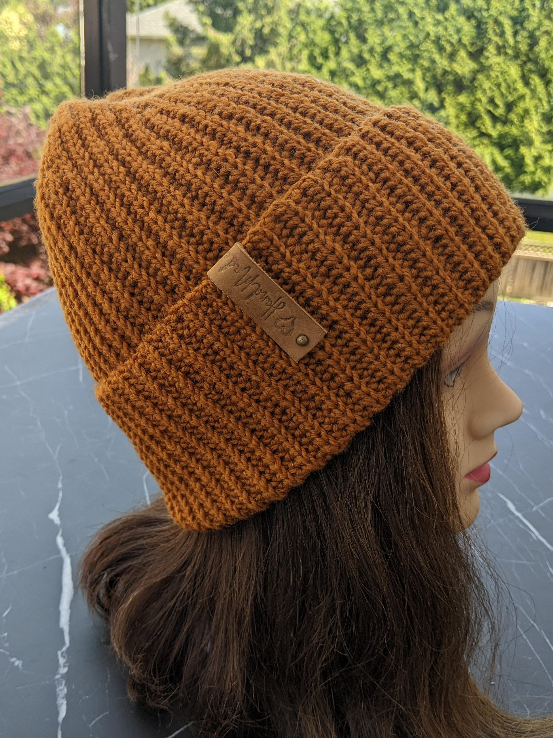 Crochet Casual Unisex Beanie Pattern product image (11)