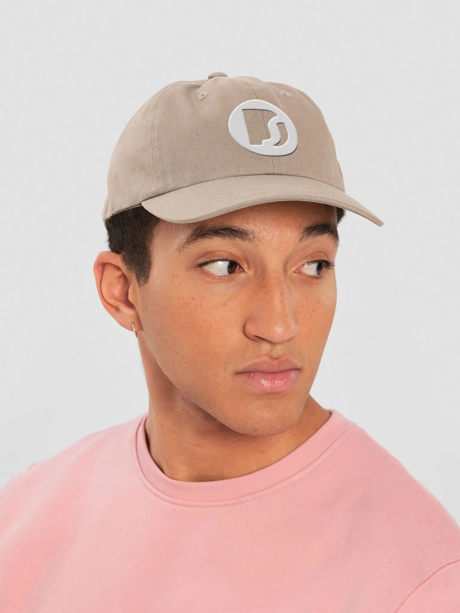 DS OG Logo Dad Cap White/Stone product image (6)