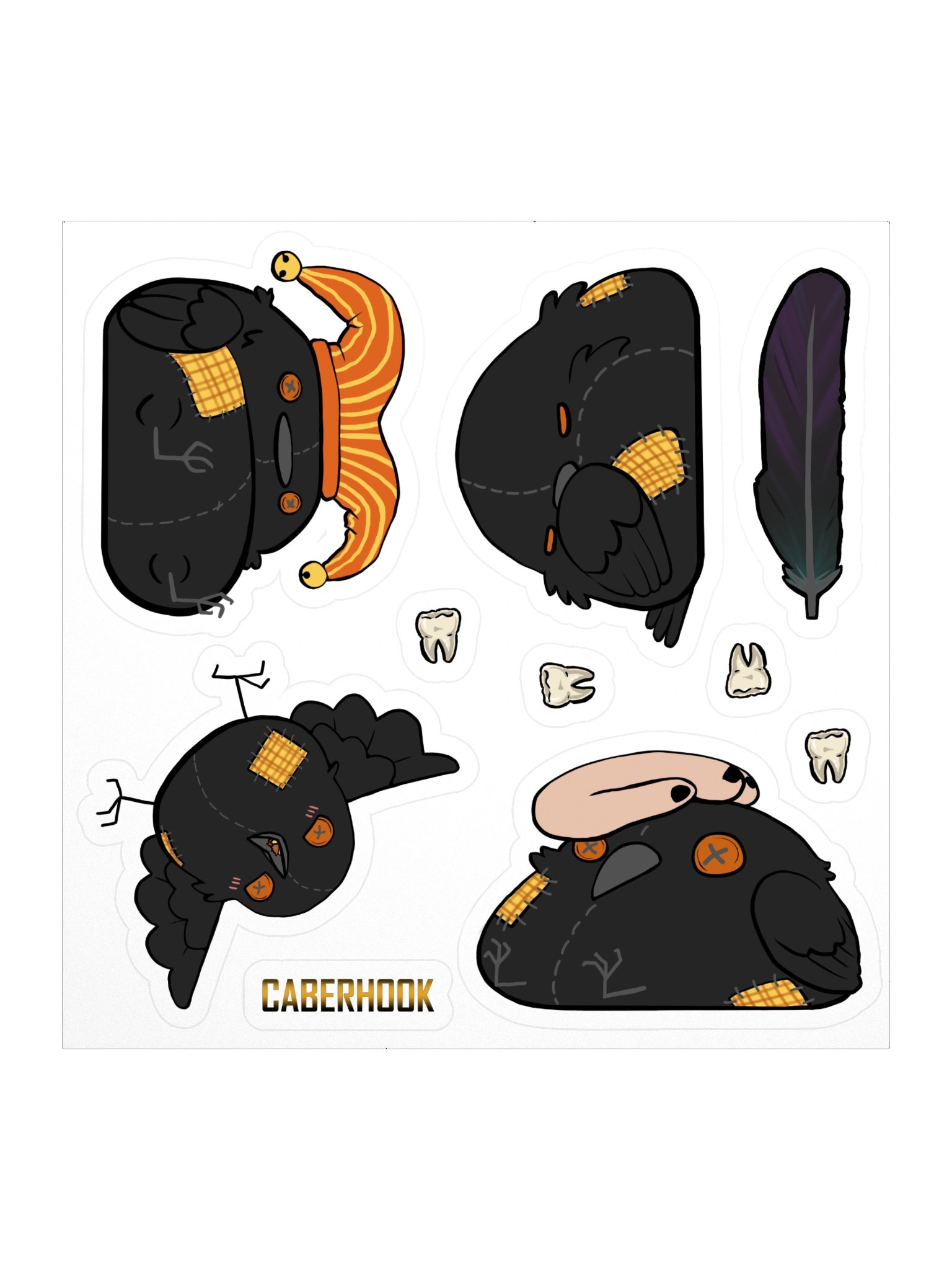 Sweet Hook Sticker Sheet product image (1)