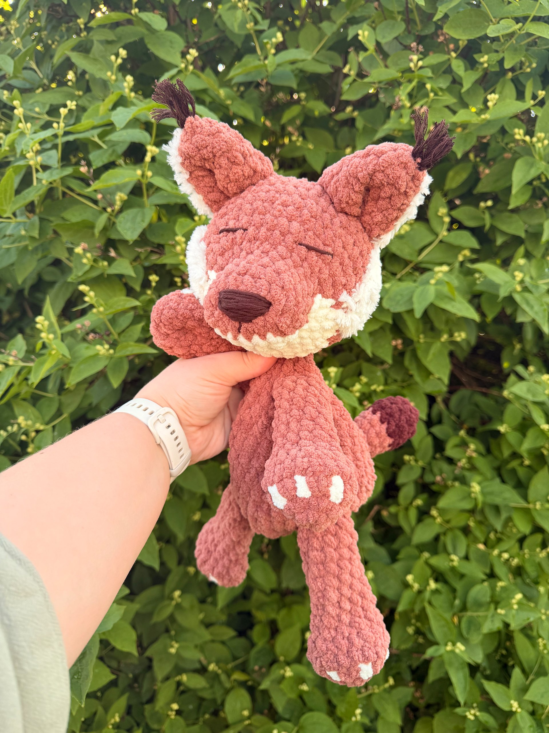 Crochet Pattern: Fen the Sleepy Lynx PDF - US terms product image (3)