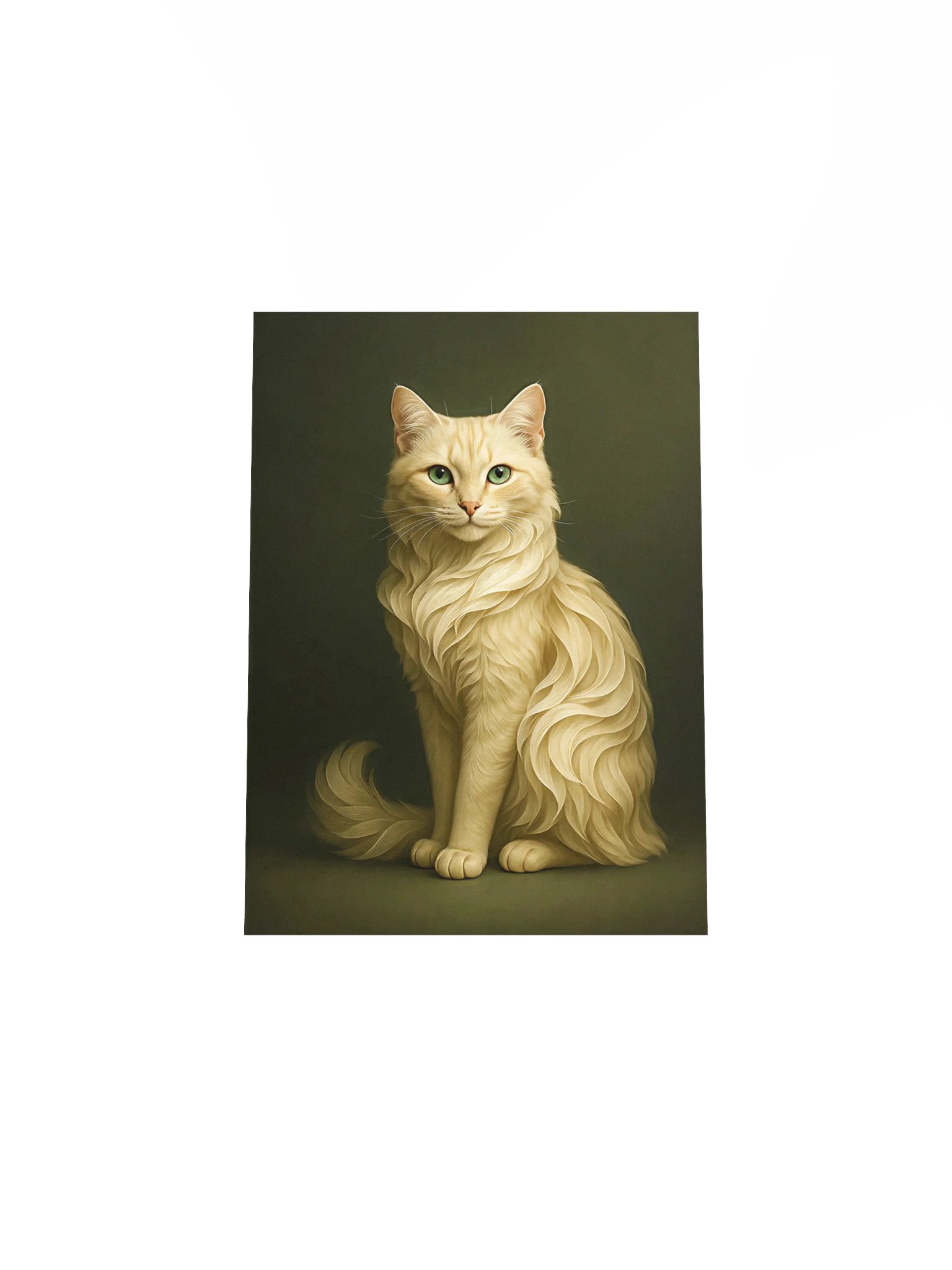 Creame Cat Olive, Poster product image (4)