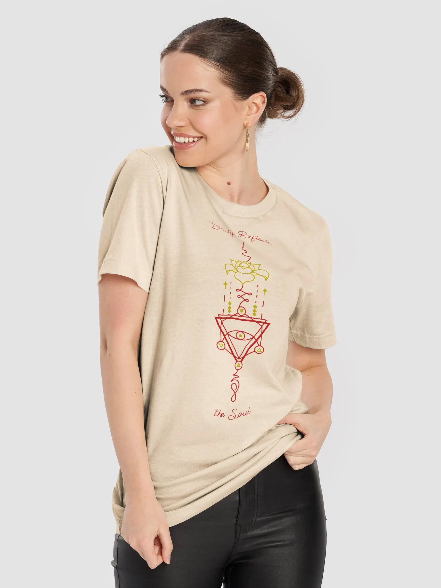 Beauty Reflects the Soul Symmetric Fusion Tee product image (3)