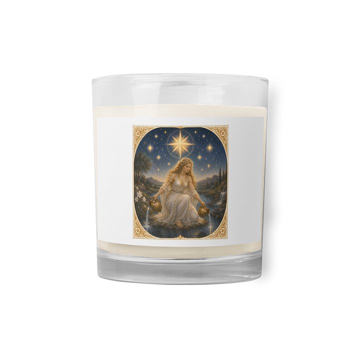 ​🌟 Bougie "L'Arcane XVII : L'Étoile" – Bonne Étoile & Espoir product image (1)