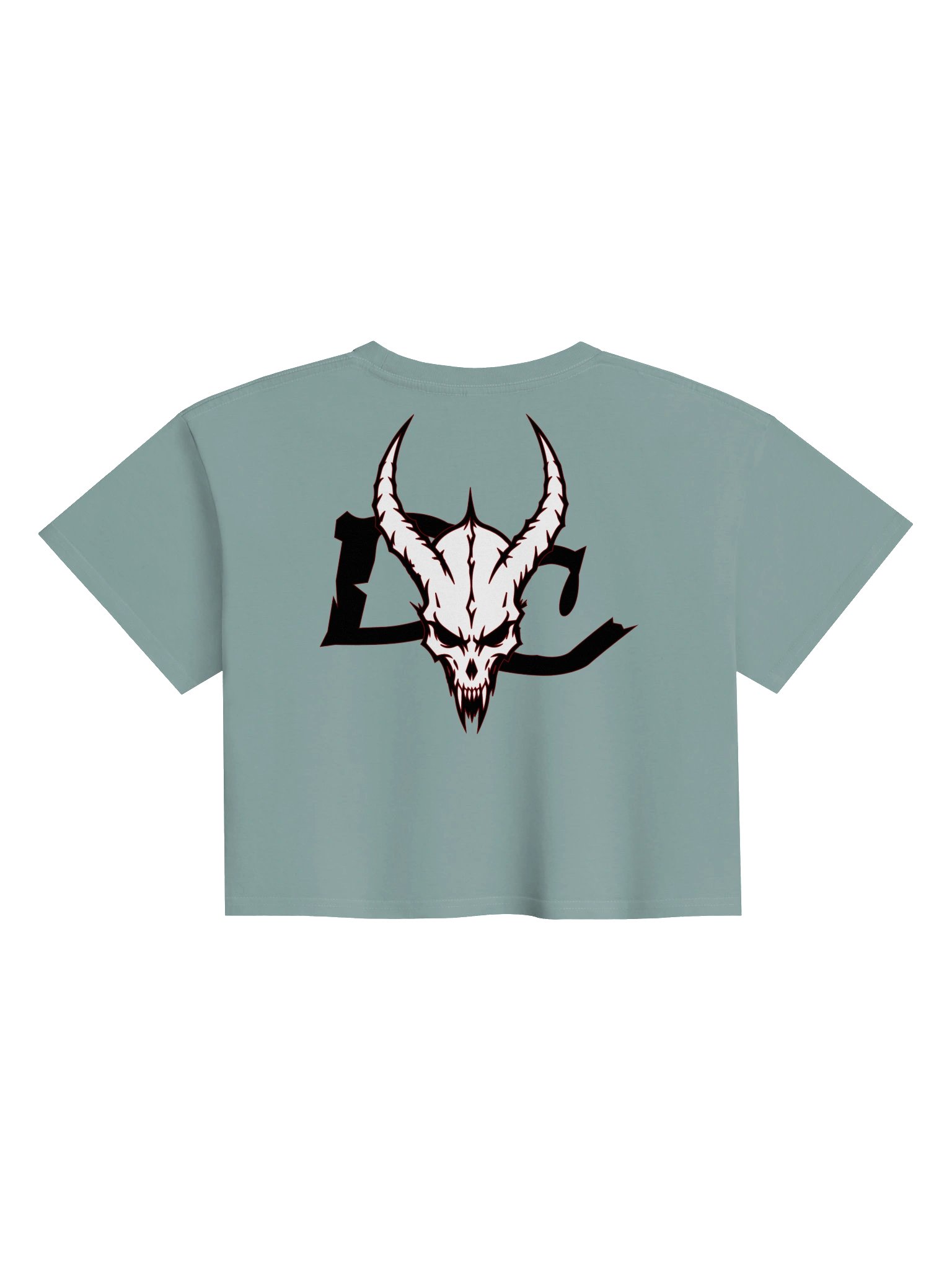 Horned Skull Crop Top product image (10)