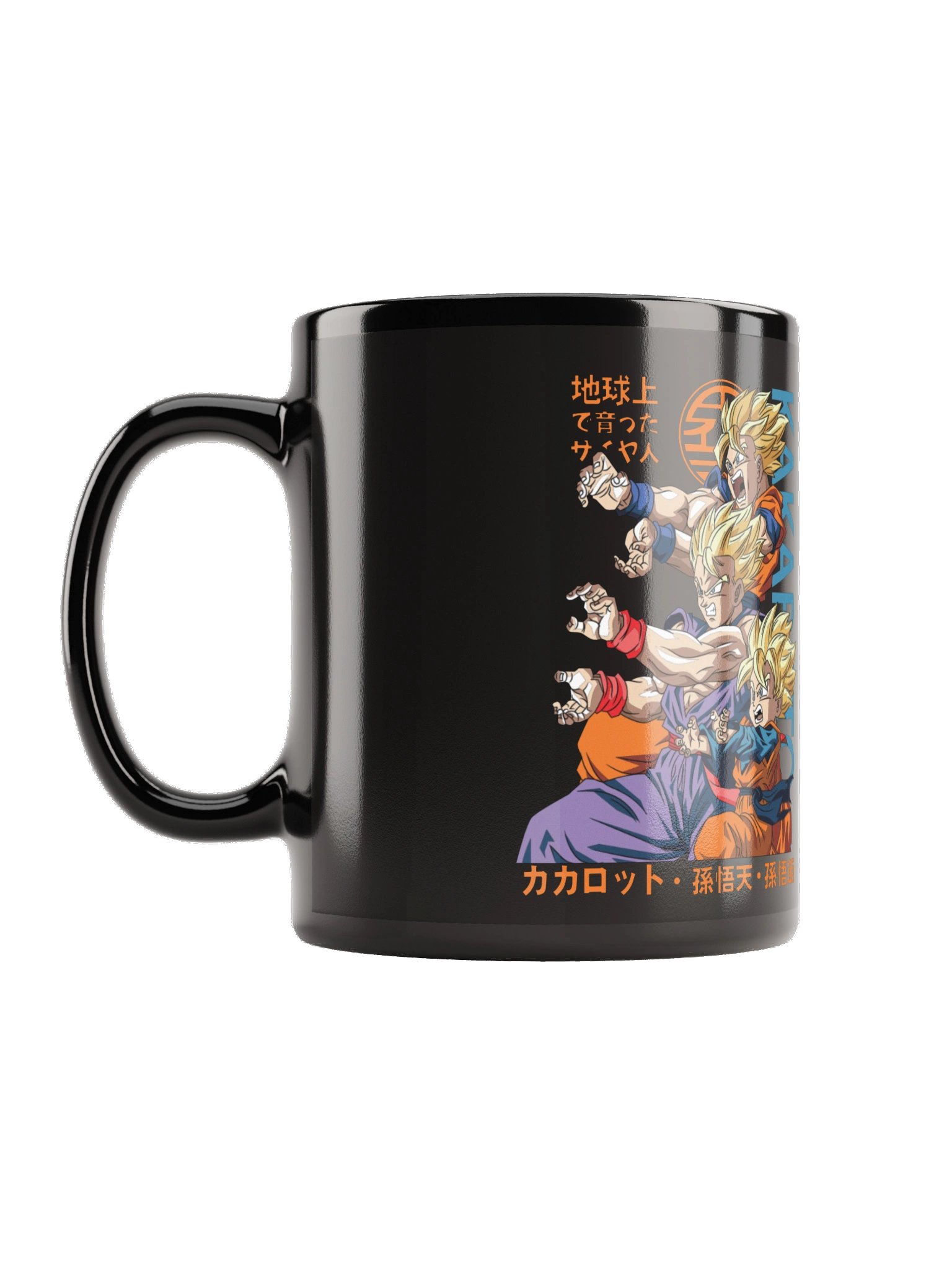 Taza negra brillante product image (2)